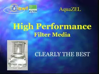 High Performance Filter Media