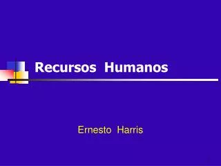 recursos humanos