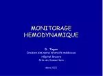 MONITOR AGE HEMODYNAMIQUE - slide 1