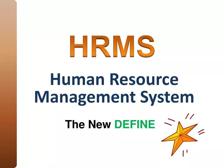 human resource management system