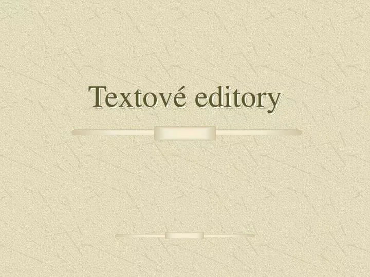 textov editor y