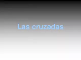las cruzadas