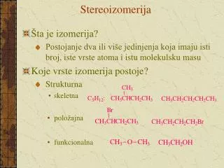 Stereoizomerija
