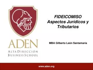 fideicomiso aspectos jur dicos y tributarios