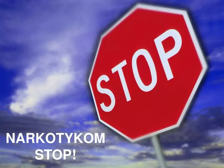 narkotykom stop