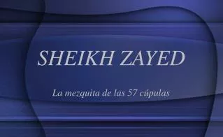 SHEIKH ZAYED