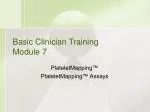 Basic Clinician Training Module 7 - slide 1