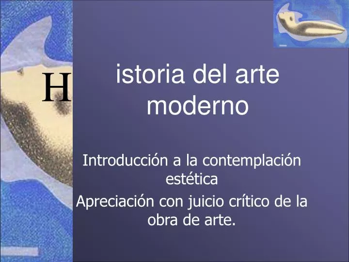 istoria del arte moderno
