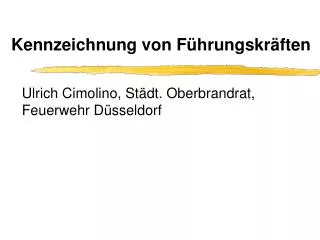 kennzeichnung von f hrungskr ften