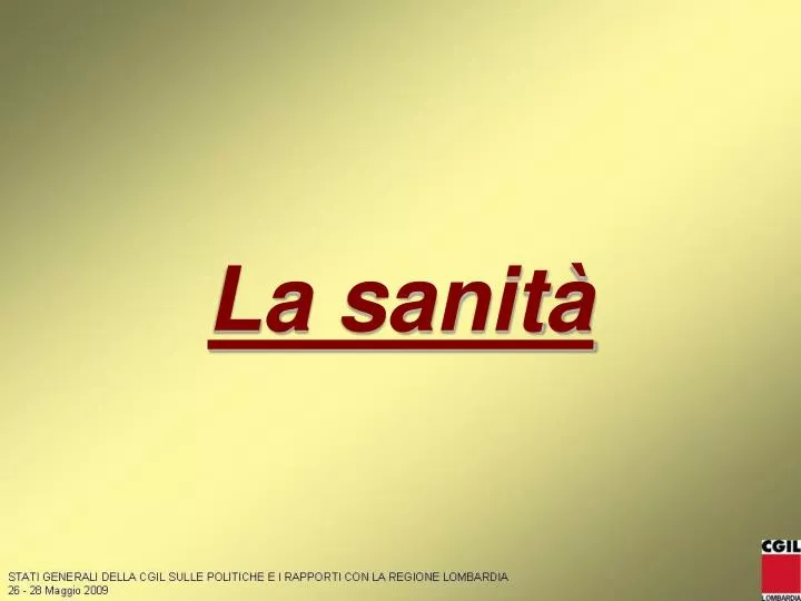 la sanit