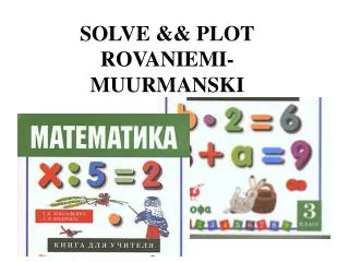 solve plot rovaniemi muurmanski