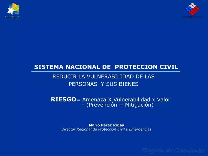 sistema nacional de proteccion civil
