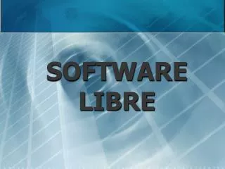 software libre