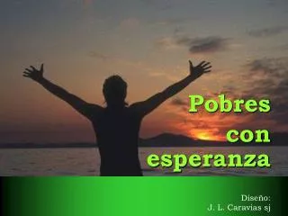 pobres con esperanza dise o j l caravias sj