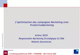 l optimisation des campagnes marketing avec predictivemarketing