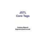 JSTL Core Tags - slide 1