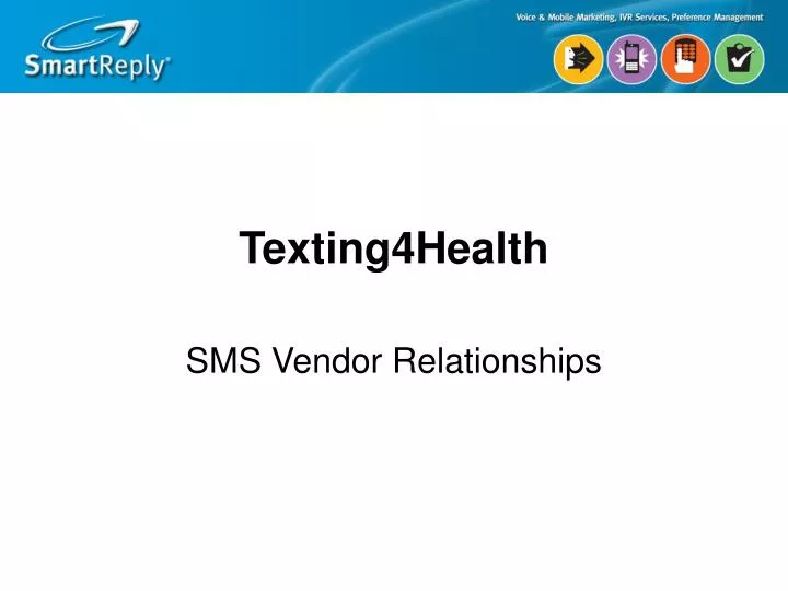 texting4health