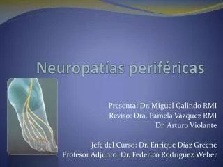 neuropat as perif ricas