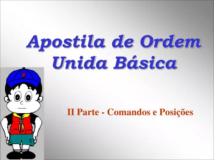 apostila de ordem unida b sica