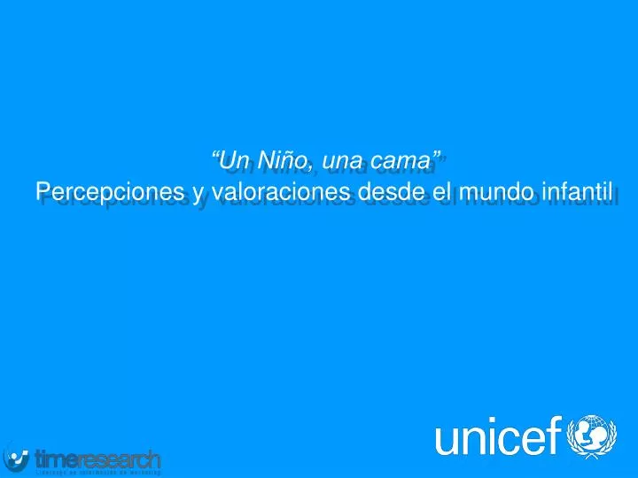 un ni o una cama percepciones y valoraciones desde el mundo infantil