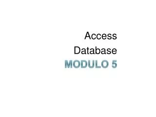 access database