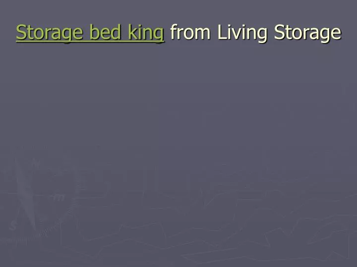 storage bed king from living storage