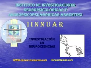 Instituto de Investigaciones Neuropsicológicas y NeuroPSICOpedagógicas Argentino