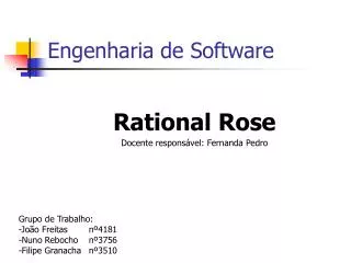 engenharia de software