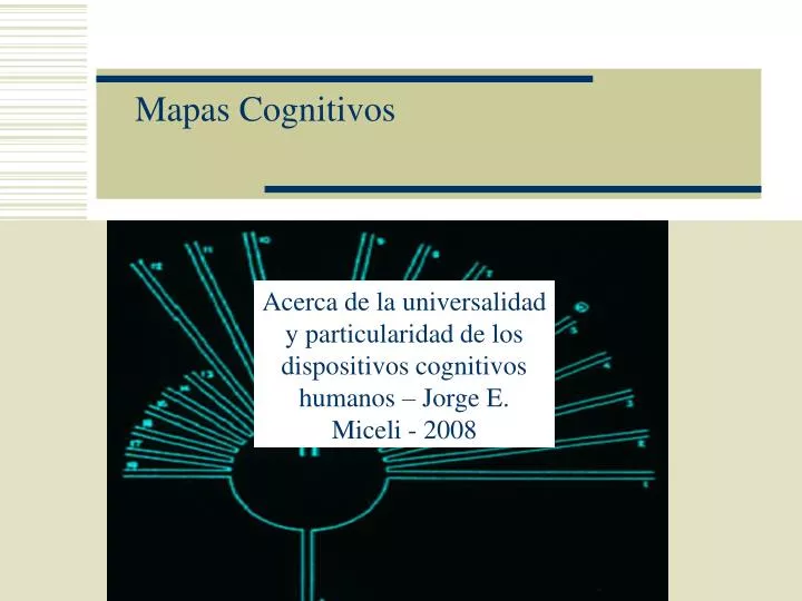 mapas cognitivos