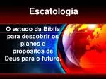 Escatologia - slide 1