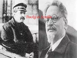 Trockij és Sztálin