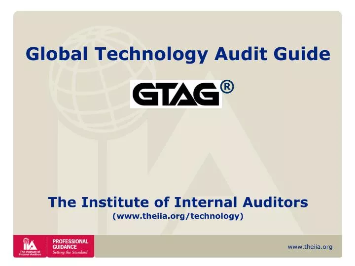 global technology audit guide