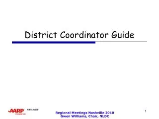 District Coordinator Guide