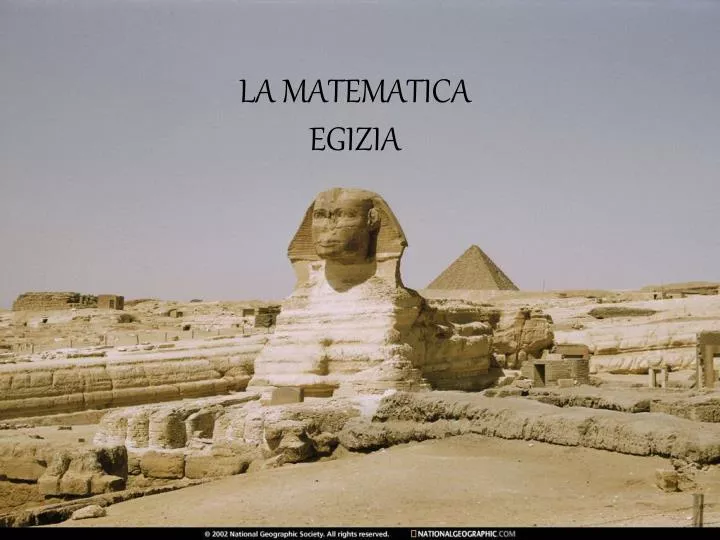 la matematica egizia