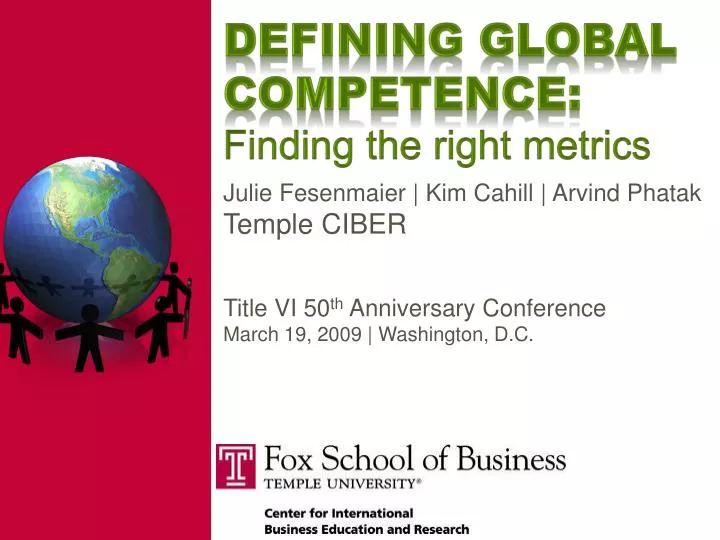 defining global competence finding the right metrics