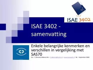 isae 3402 samenvatting