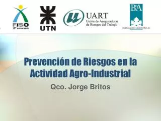 Prevención de Riesgos en la Actividad Agro-Industrial