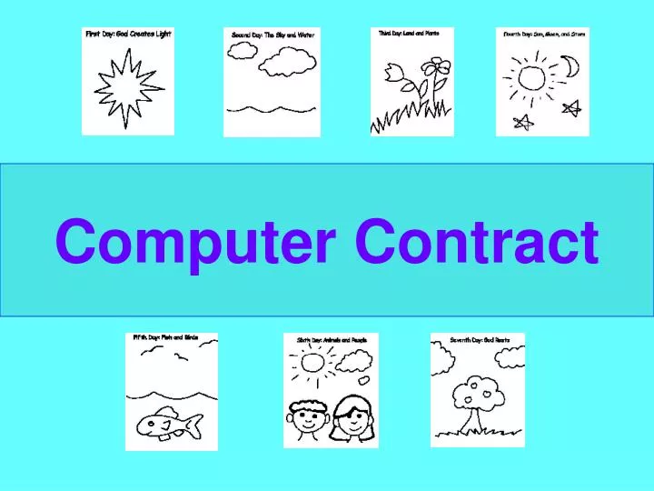 computer contract