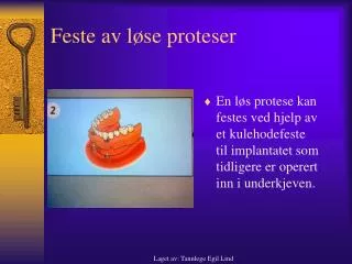 feste av l se proteser