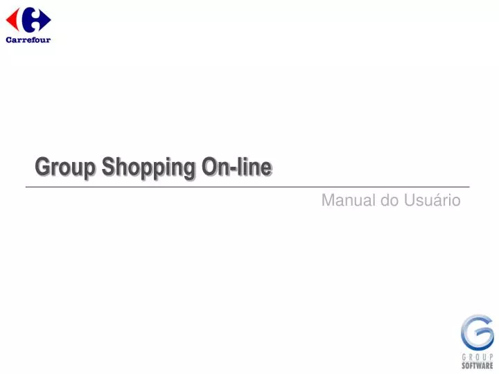 group shopping on line