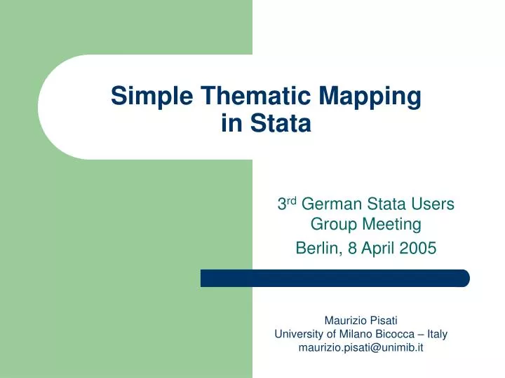 simple thematic mapping in stata