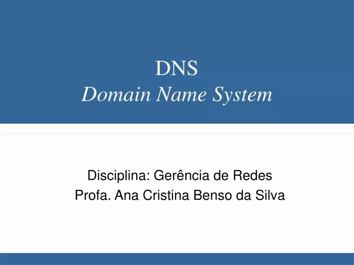 dns domain name system
