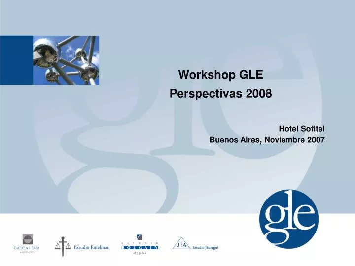 workshop gle perspectivas 2008