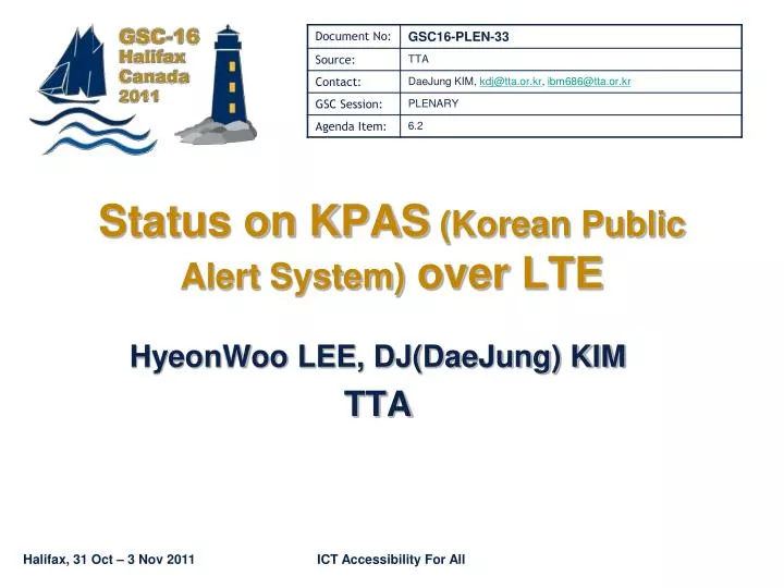 status on kpas korean public alert system over lte