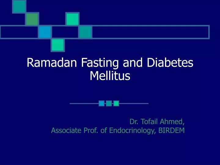 ramadan fasting and diabetes mellitus