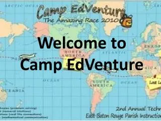 Welcome to Camp EdVenture