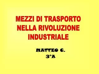 matteo c 3 a