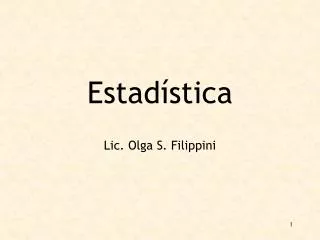 estad stica