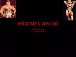 abdomen agudo