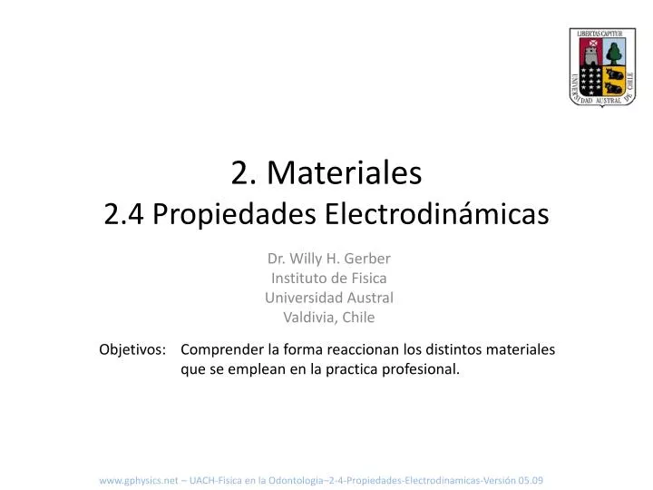 2 materiales 2 4 propiedades electrodin micas
